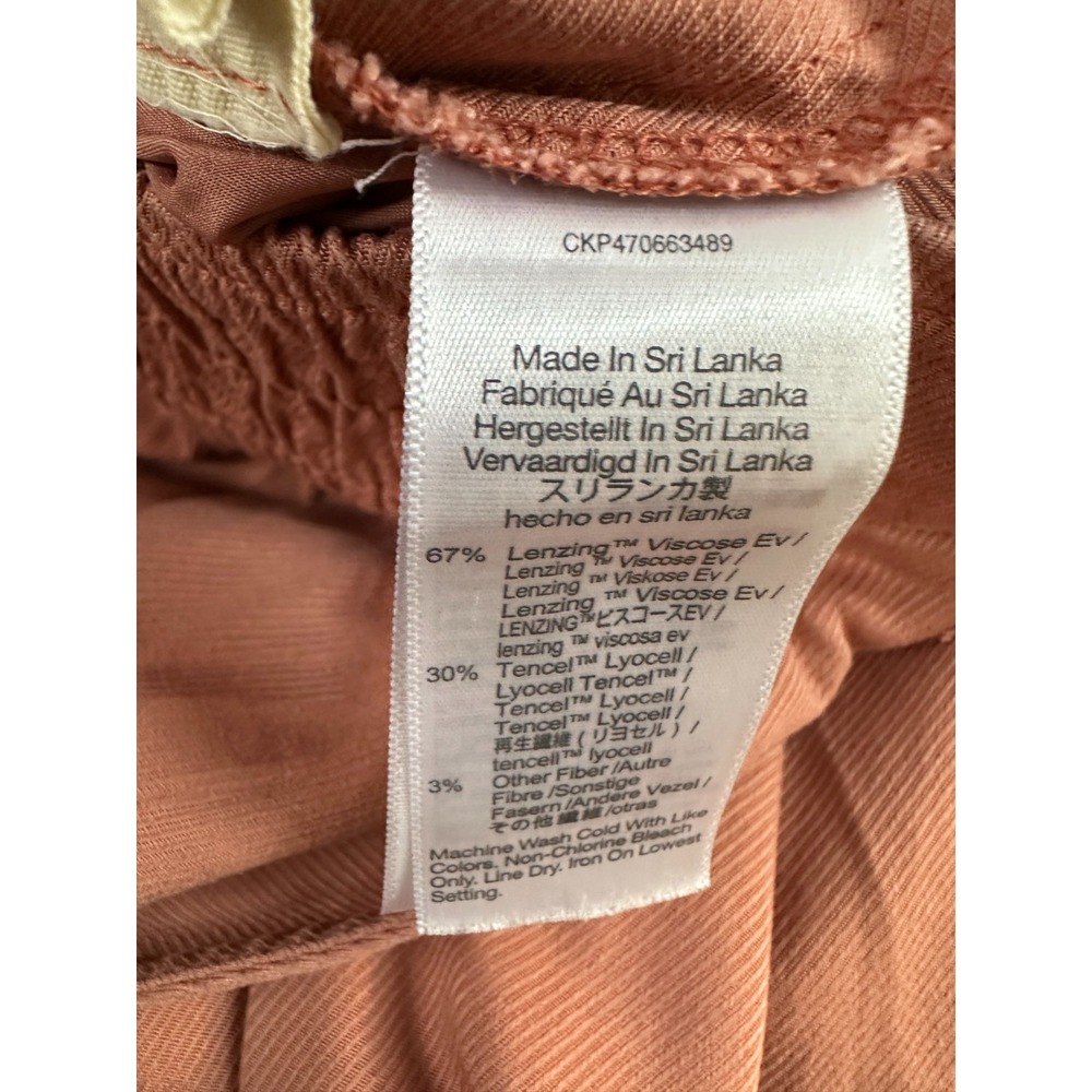 Madewell The Neale Straight Leg Pant Drapeweave Dried Rose NI613 Women's Size 2 - Picture 6 of 16